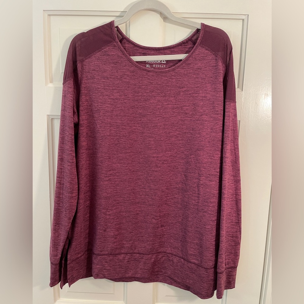 Reebok Long Sleeve Athletic Shirt
